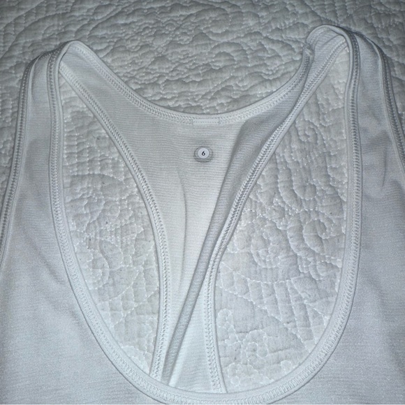 NWOT Stori White Side Tie Tank - Picture 3 of 5